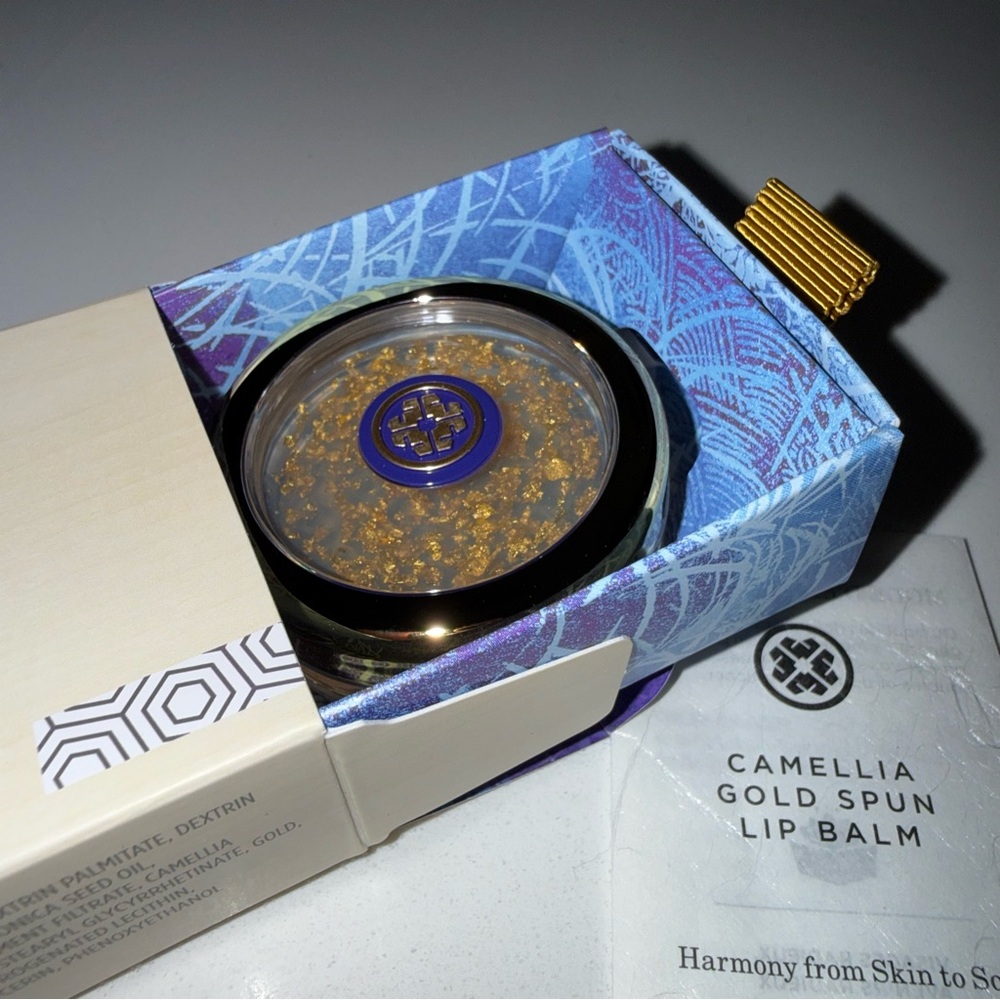 *SOLD* Tatcha Camellia Gold Spun Lip Balm